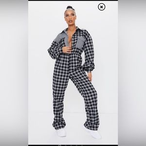 Monochrome jumpsuit